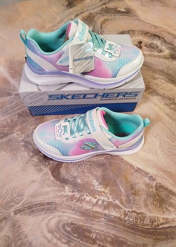 skechers Kız Çocuk Çok Renkli Spor Ayakkabı - Görsel 3