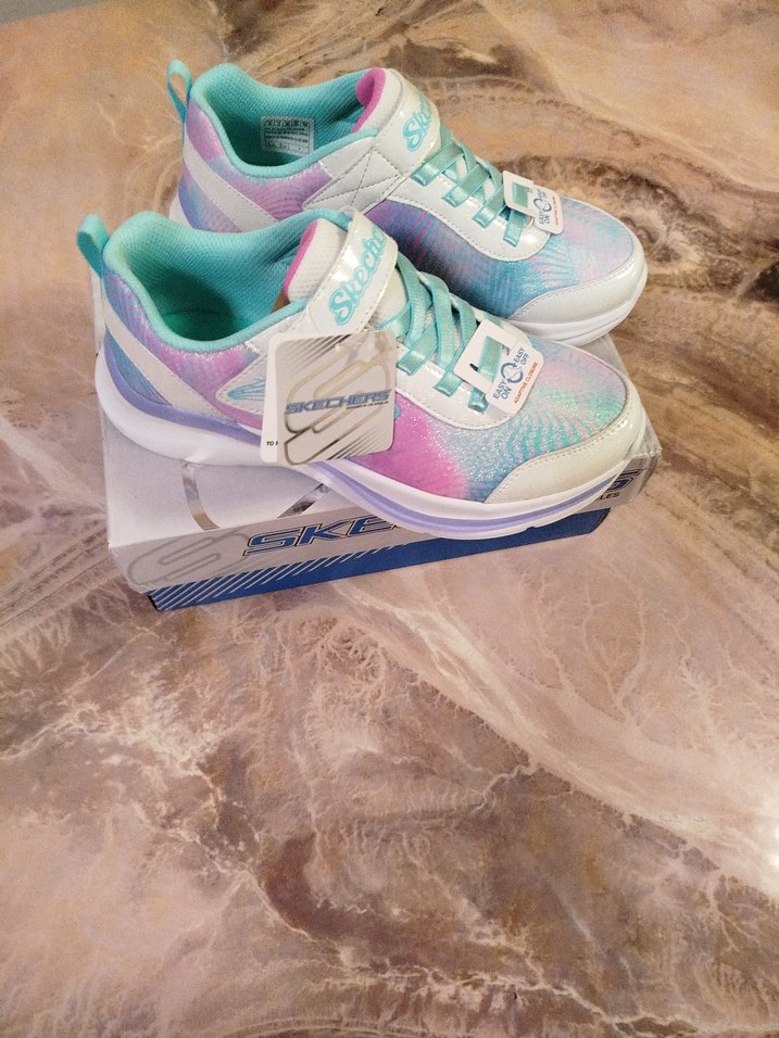 skechers Kız Çocuk Çok Renkli Spor Ayakkabı - Görsel 5