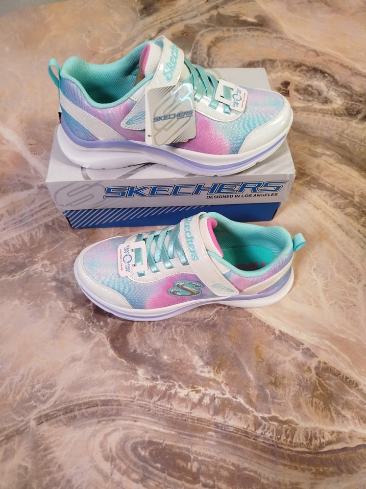 skechers Kız Çocuk Çok Renkli Spor Ayakkabı - Görsel 3