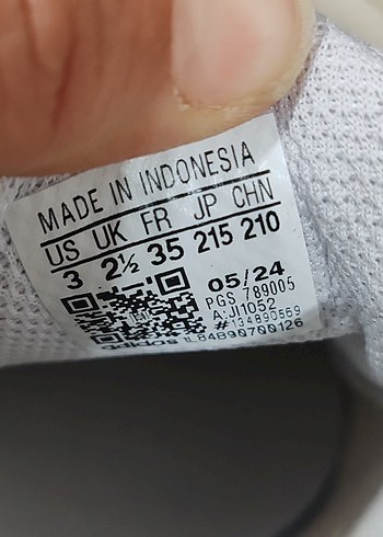 Beyaz Pembe Kız Çocuk Adidas Spor Ayakkabı - Görsel 3