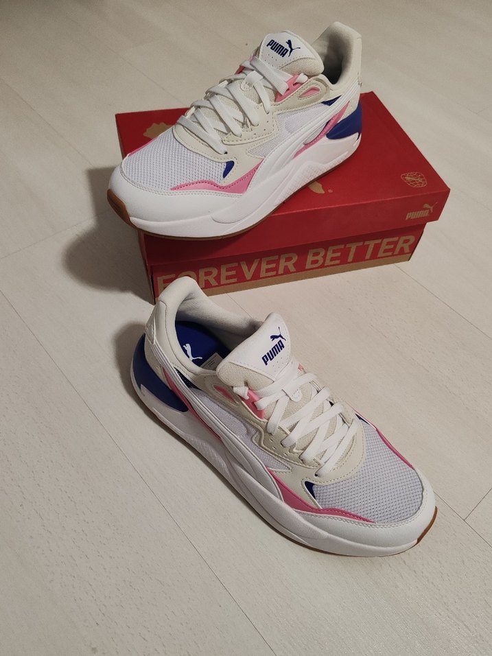 Puma Beyaz Pastel  Spor Ayakkabı - Görsel 2