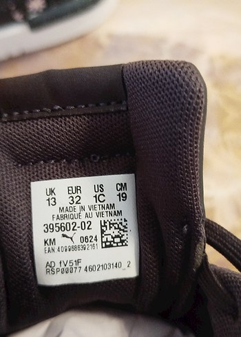puma kız çocuk spor ayakkabı - Görsel 7