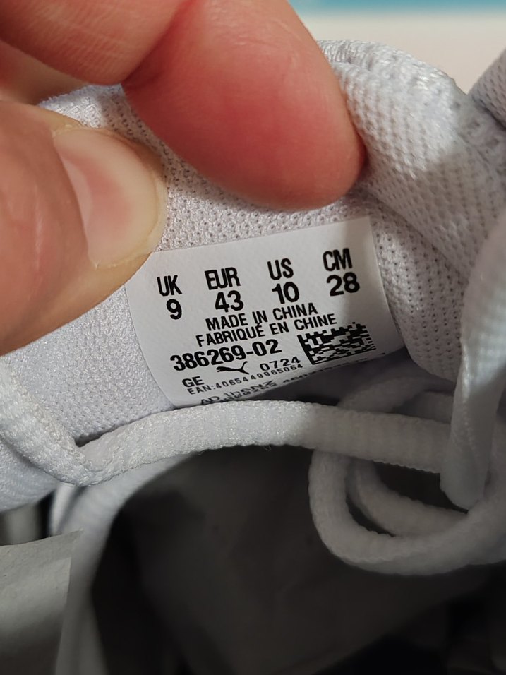 Beyaz Gri Spor Ayakkabı Puma - Görsel 3