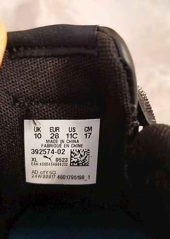 puma kız çocuk spor ayakkabı - Görsel 7