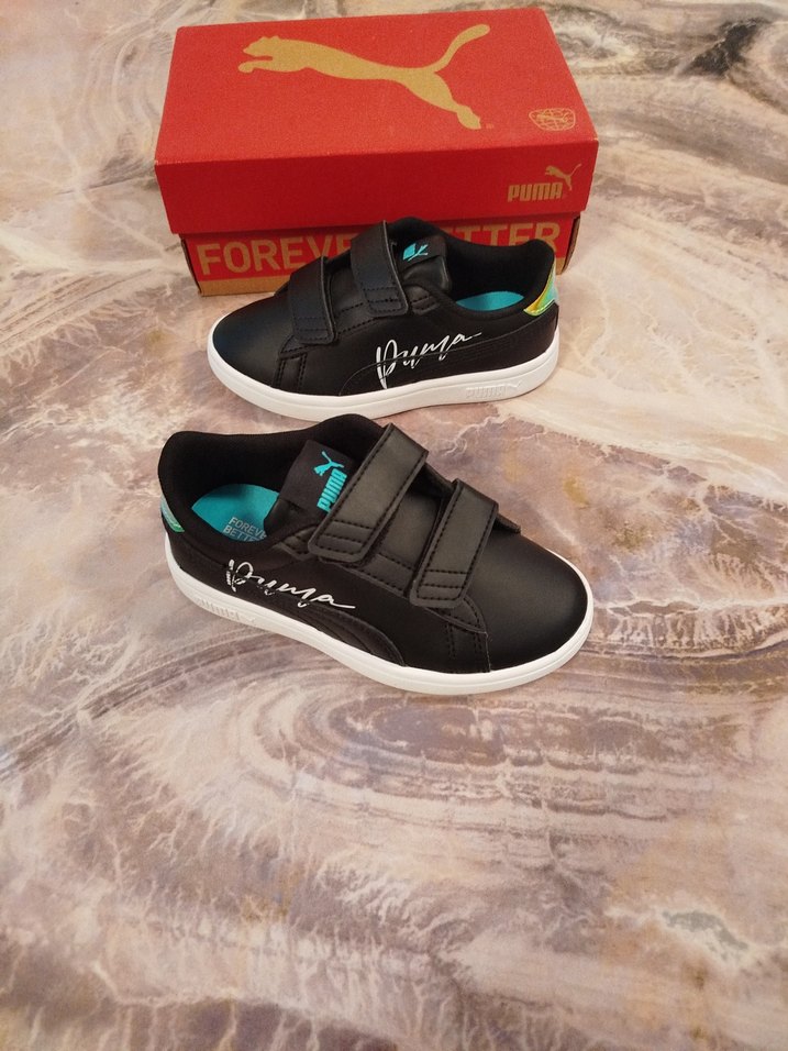 puma kız çocuk spor ayakkabı - Görsel 4