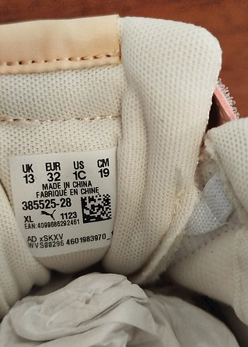 Kız Çocuk Beyaz Pudra Spor Ayakkabı - Görsel 6