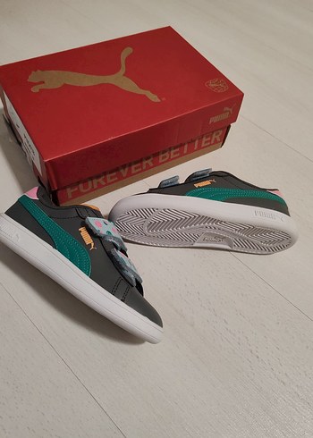 Çocuk Spor Ayakkabı Velcro Bantlı Çok Renkli - Görsel 3