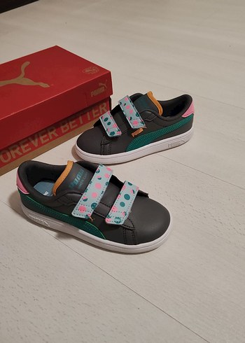 Çocuk Spor Ayakkabı Velcro Bantlı Çok Renkli - Görsel 4