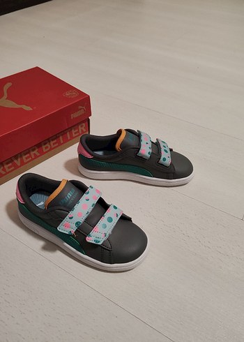 Çocuk Spor Ayakkabı Velcro Bantlı Çok Renkli - Görsel 6