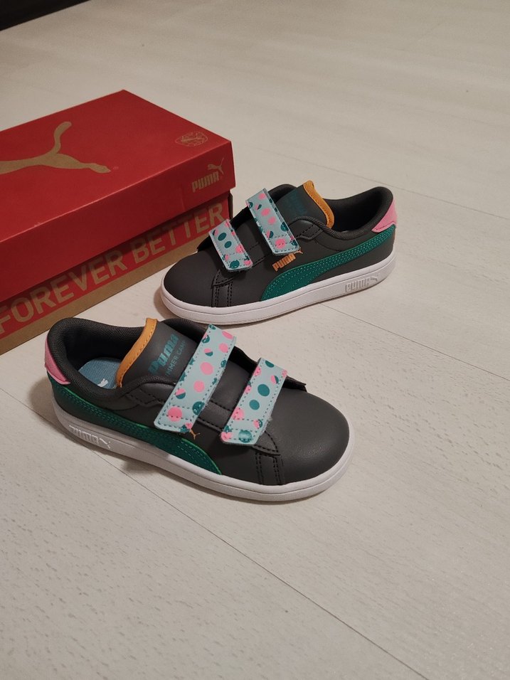 Çocuk Spor Ayakkabı Velcro Bantlı Çok Renkli - Görsel 4