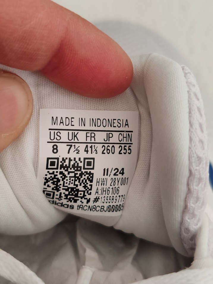 Beyaz Laced Spor Ayakkabı 41.5 numara - Görsel 4