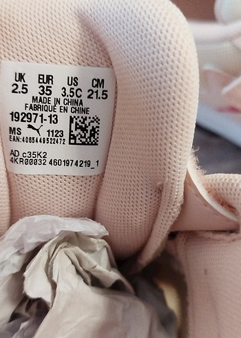 Kız Çocuk  Puma Spor Ayakkabı - Görsel 7