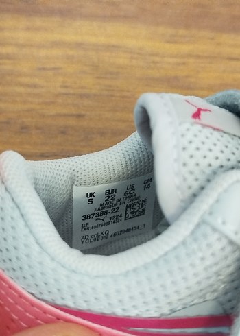 puma kız çocuk spor ayakkabı - Görsel 7