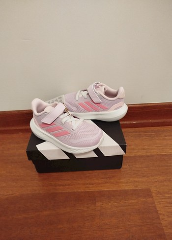 Kız Çocuk Pembe Cırt Cırtlı Spor Ayakkabı - Görsel 5