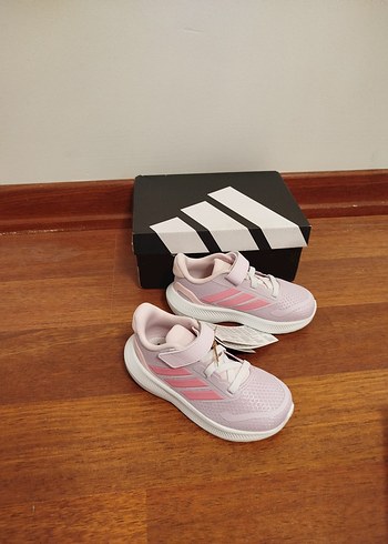 Kız Çocuk Pembe Cırt Cırtlı Spor Ayakkabı - Görsel 2