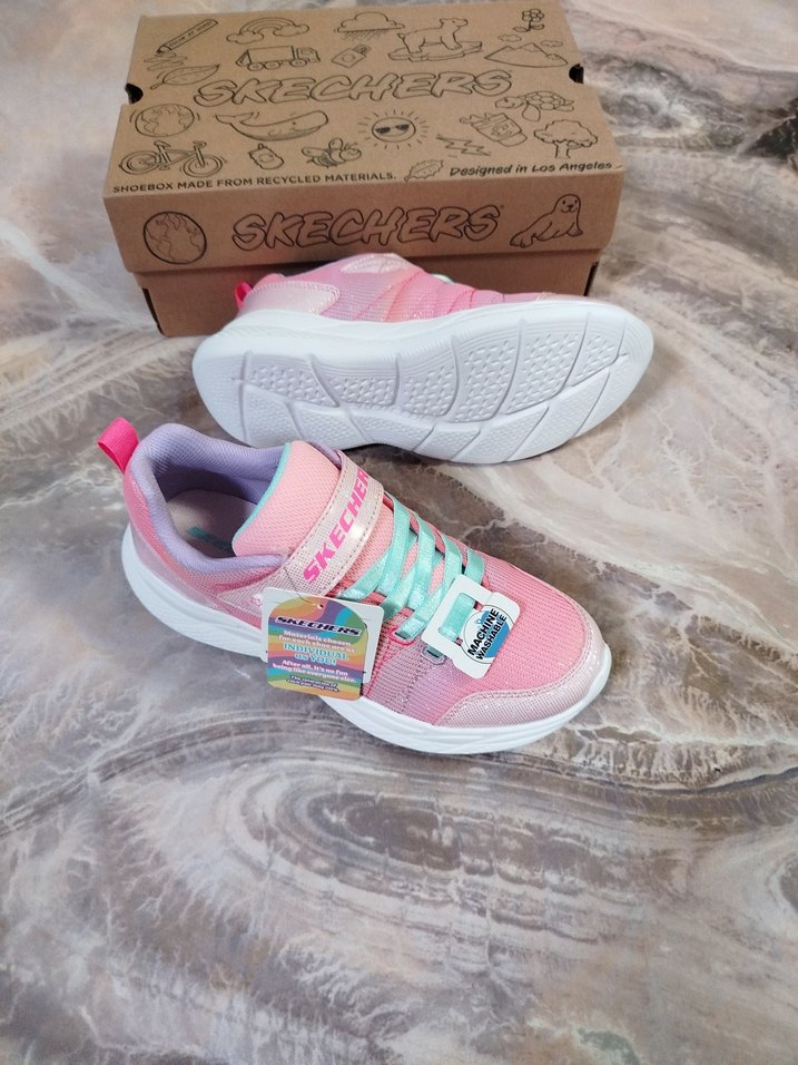 skechers kız çocuk spor ayakkabı - Görsel 4