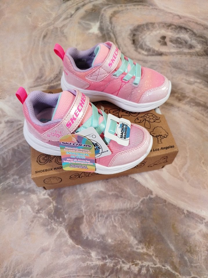 skechers kız çocuk spor ayakkabı - Görsel 4