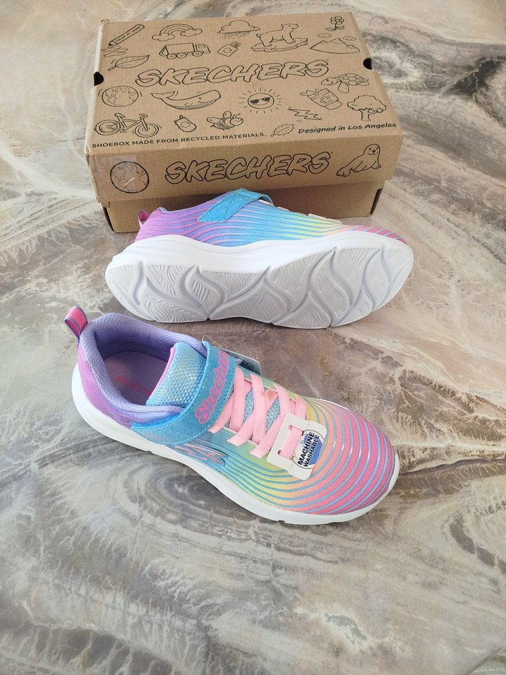 skechers kız çocuk spor ayakkabı - Görsel 4