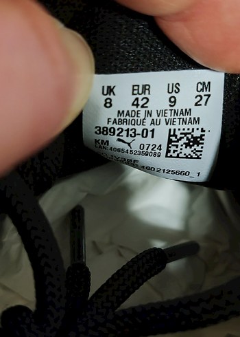 Siyah  Spor Ayakkabı - Görsel 3