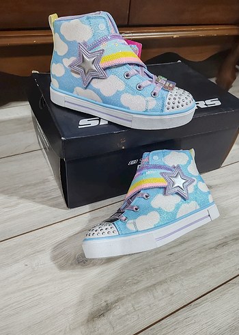 Kız Çocuk Renkli Bağcıksız Spor Ayakkabı - Görsel 6