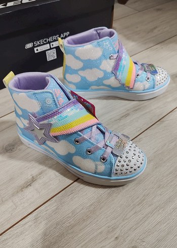 Kız Çocuk Renkli Bağcıksız Spor Ayakkabı - Görsel 5