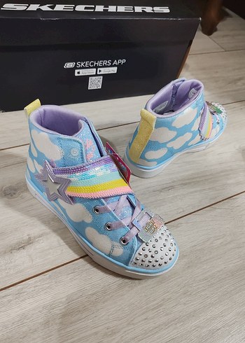 Kız Çocuk Renkli Bağcıksız Spor Ayakkabı - Görsel 2