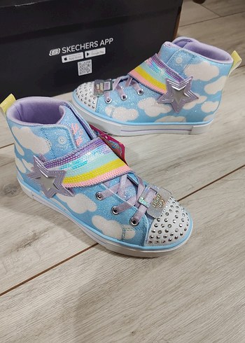 Kız Çocuk Renkli Bağcıksız Spor Ayakkabı - Görsel 4