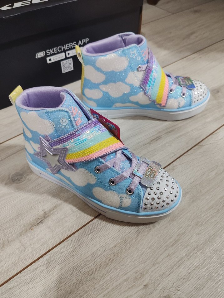 Kız Çocuk Renkli Bağcıksız Spor Ayakkabı - Görsel 5