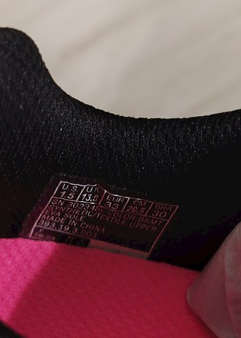 Renkli Kız Çocuk Spor Ayakkabı Velcro Bağcıklı - Görsel 2