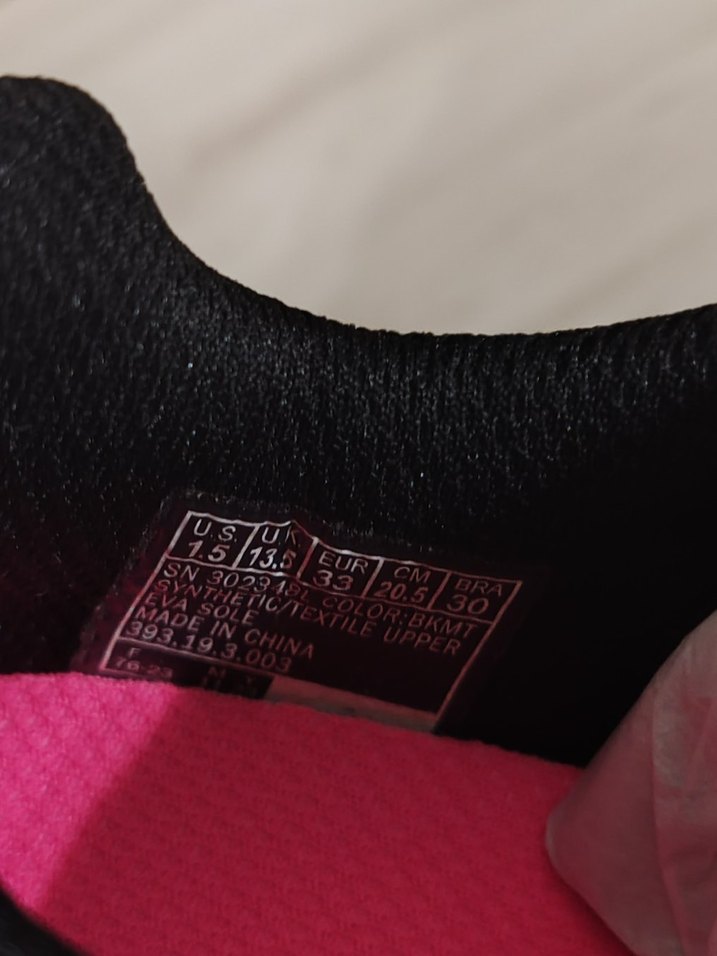 Renkli Kız Çocuk Spor Ayakkabı Velcro Bağcıklı - Görsel 2