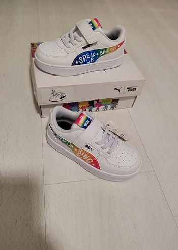 Renkli Baskılı Çocuk Spor Ayakkabı - Görsel 2