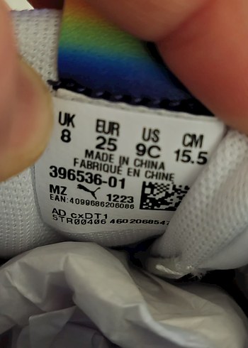 Renkli Baskılı Çocuk Spor Ayakkabı - Görsel 3