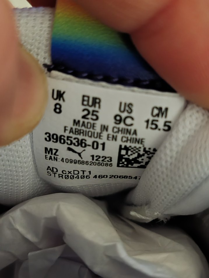 Renkli Baskılı Çocuk Spor Ayakkabı - Görsel 3