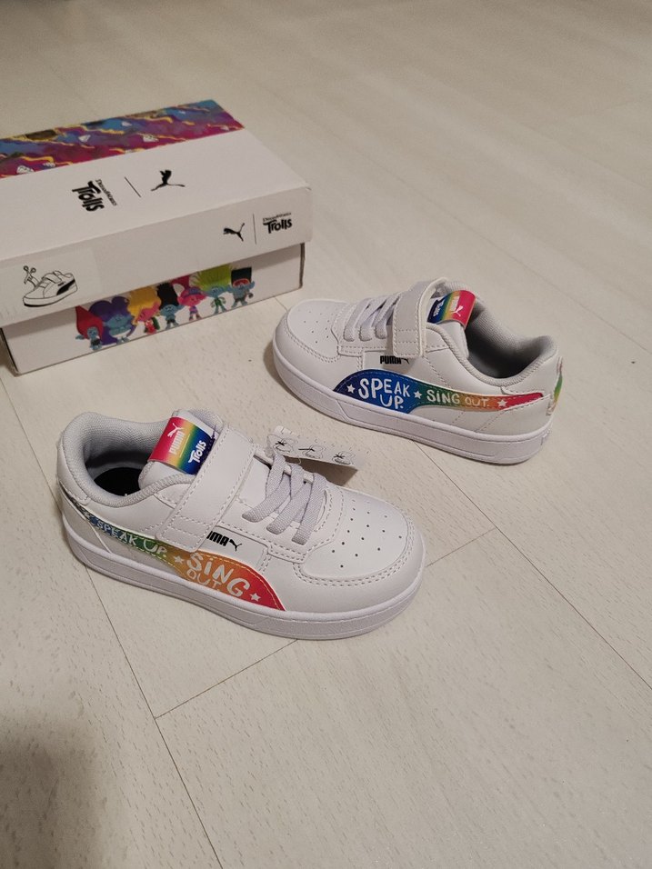 Renkli Baskılı Çocuk Spor Ayakkabı - Görsel 4