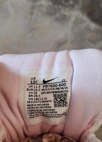 Kız Çocuk Pembe Spor Ayakkabı - Görsel 6