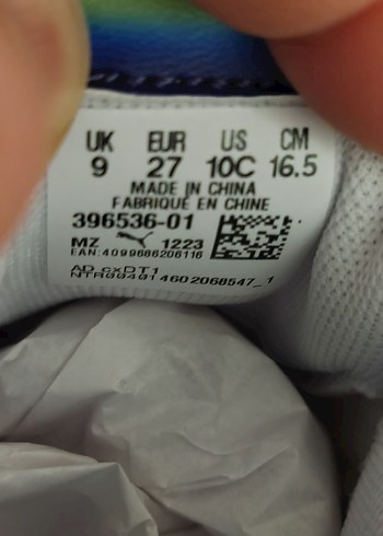 Renkli Baskılı Çocuk Spor Ayakkabı - Görsel 2