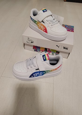 Renkli Baskılı Çocuk Spor Ayakkabı - Görsel 3