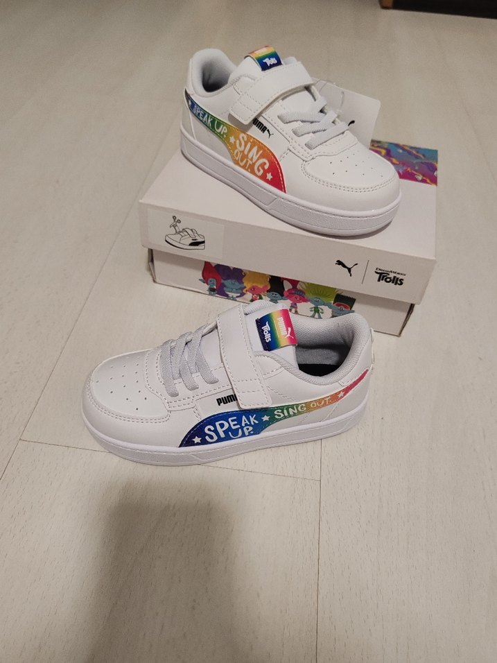 Renkli Baskılı Çocuk Spor Ayakkabı - Görsel 3