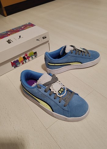 Mavi Spor Ayakkabı Velcro Bağcıklı - Görsel 4