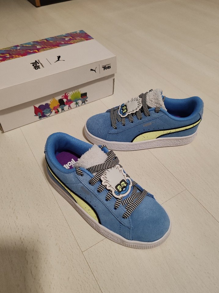 Mavi Spor Ayakkabı Velcro Bağcıklı - Görsel 5