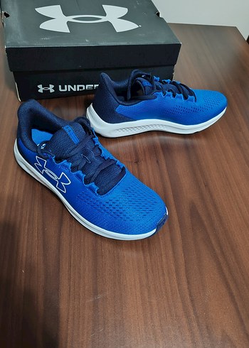 Mavi Under Armour Erkek Koşu Ayakkabısı - Görsel 2