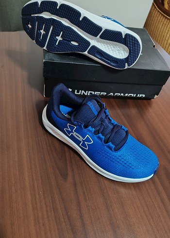 Mavi Under Armour Erkek Koşu Ayakkabısı - Görsel 4