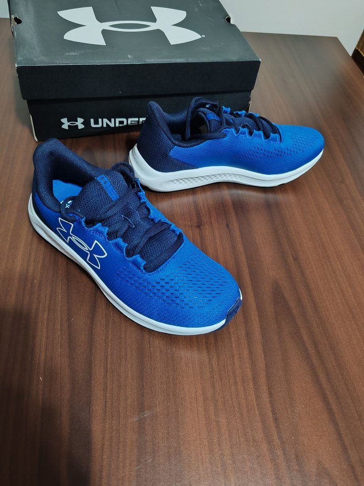 Mavi Under Armour Erkek Koşu Ayakkabısı - Görsel 2