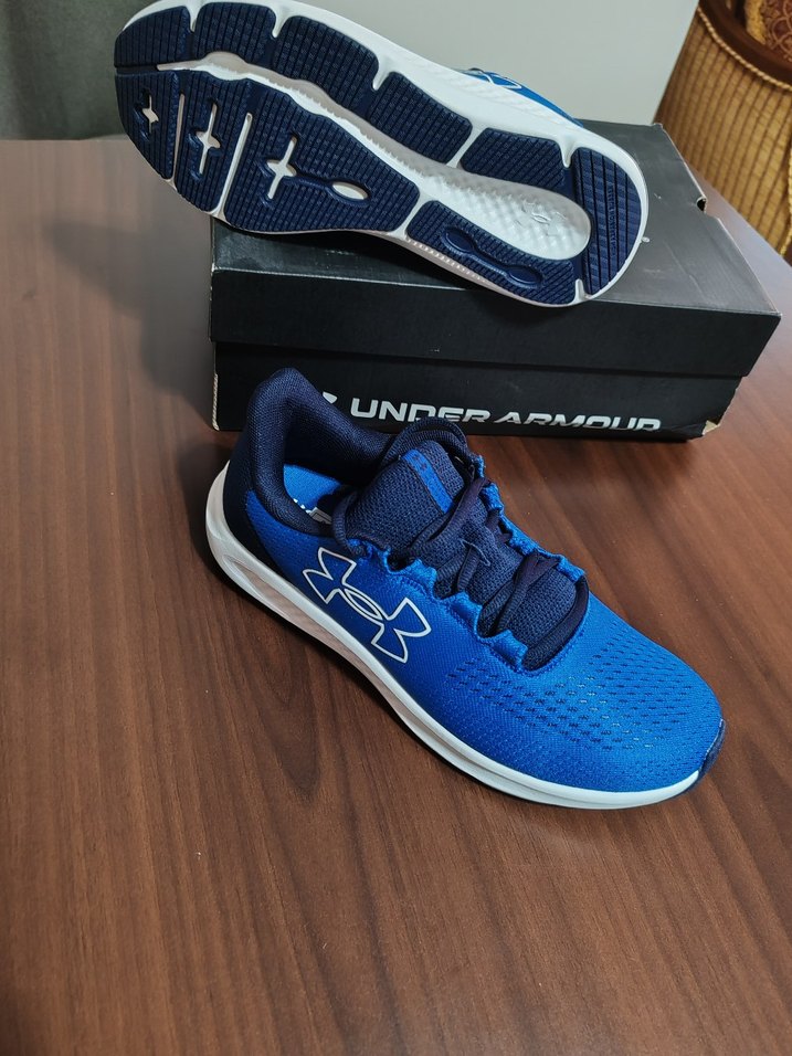 Mavi Under Armour Erkek Koşu Ayakkabısı - Görsel 4