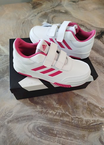 Kız Çocuk Pembe Beyaz Spor Ayakkabı - Görsel 4