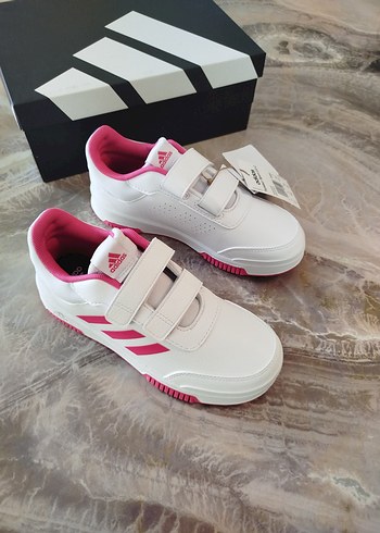 Kız Çocuk Pembe Beyaz Spor Ayakkabı - Görsel 6