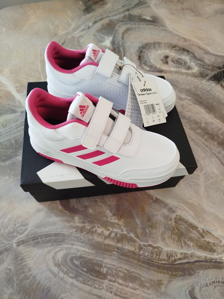 Kız Çocuk Pembe Beyaz Spor Ayakkabı - Görsel 3