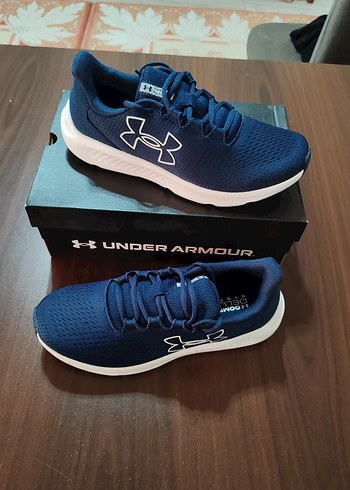 Erkek Lacivert Under Armour Koşu Ayakkabısı 40.5 numara - Görsel 2