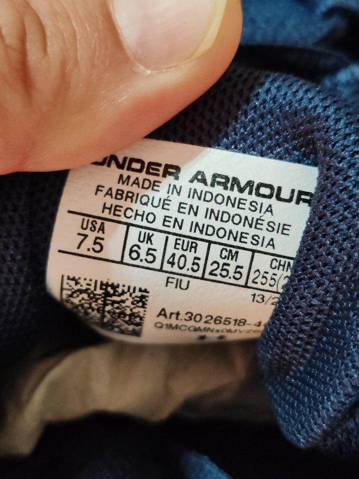 Erkek Lacivert Under Armour Koşu Ayakkabısı 40.5 numara - Görsel 4