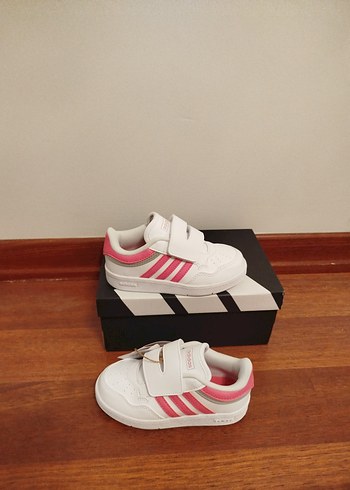 Kız Çocuk Beyaz Cırtlı Spor Ayakkabı - Görsel 3